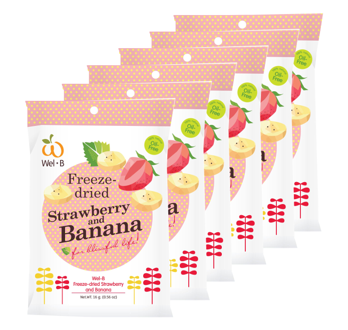 Wel B Bundle Banana Strawberry
