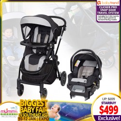 baby trend city clicker pro snap gear travel system